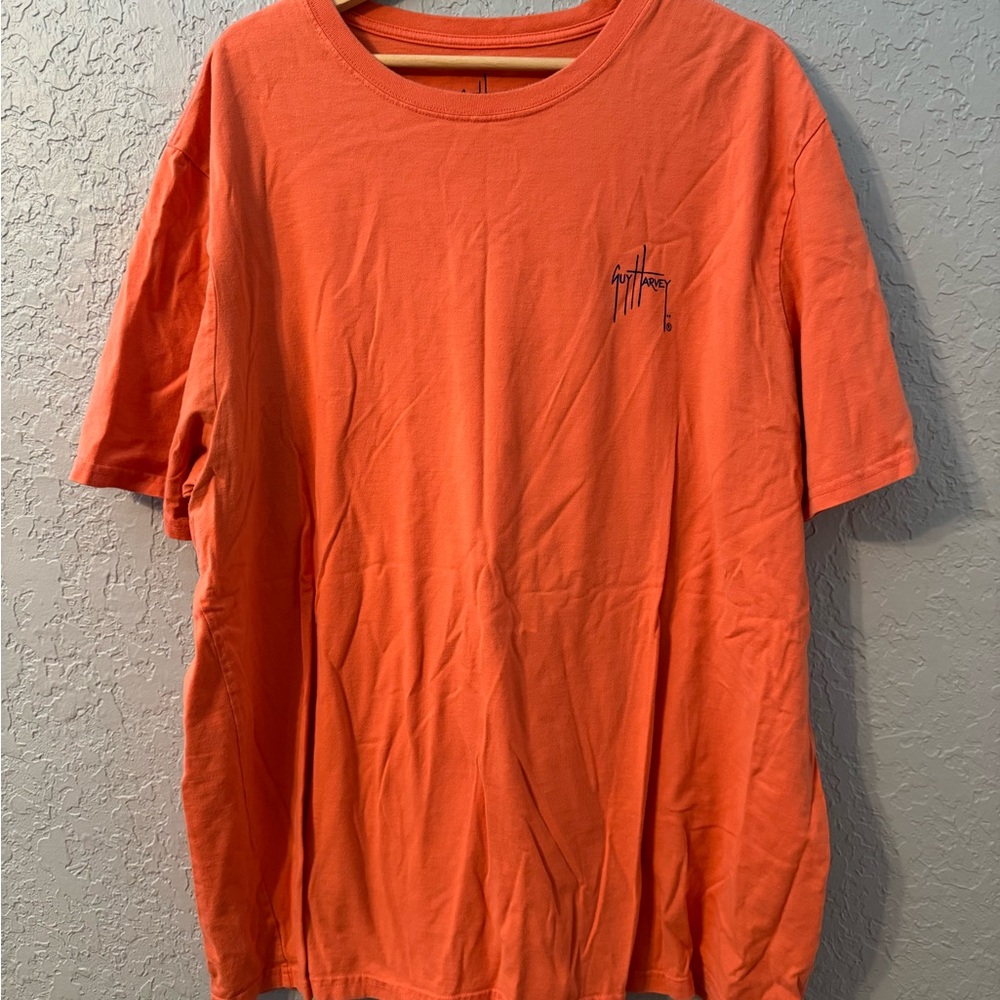 Orange Graphic Men's Shirt